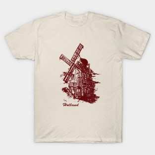 Old Holland windmill T-Shirt